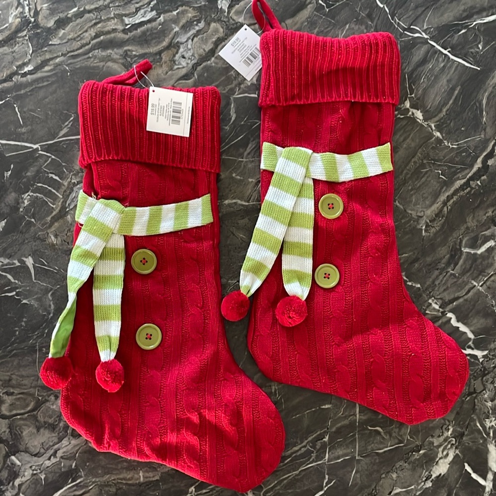 2 new Christmas stockings